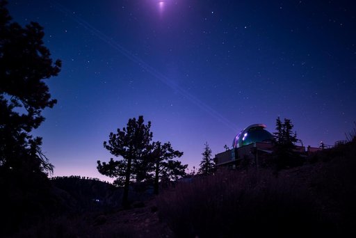 DSOC's Table Mountain Facility Uplink Laser – Infrared vs. Visible Light