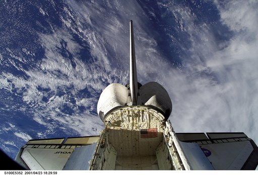 Endeavour's empty payload bay