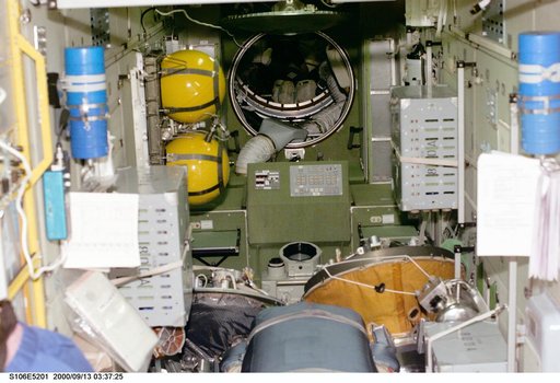 SM, Full view of Working Compartment 1 (аЮ1)