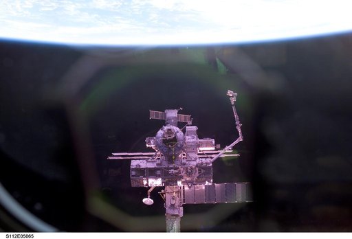 Approach view of the ISS