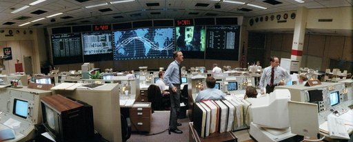 STS-26 Mission Control Center (MCC) activity at JSC