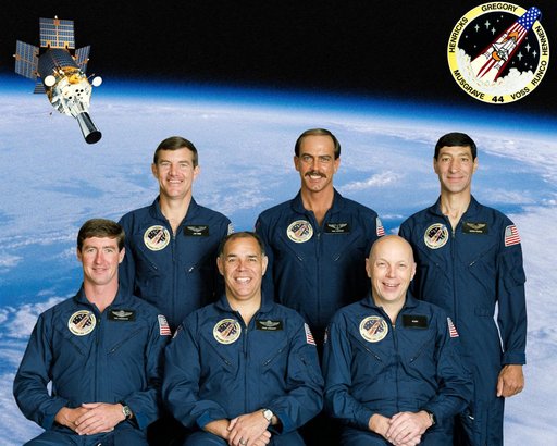 STS-44 official crew portrait