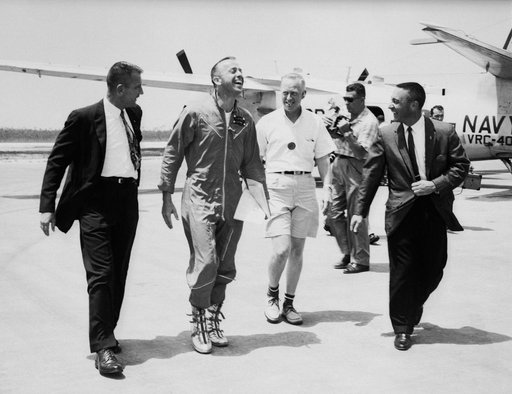 Arrival at Grand Bahamas Island - Press Conference