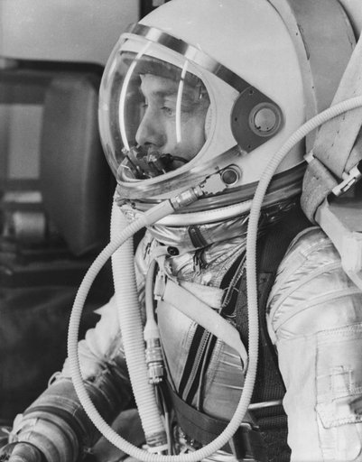 Astronaut Alan Shepard - Pressure Suit - Mercury-Redstone (MR)-3 Flight