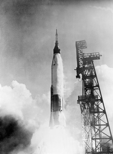 Launch of the Mercury-Atlas 6 mission