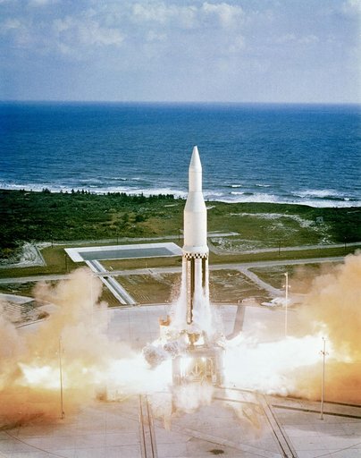 Artist Concept - Saturn Launch