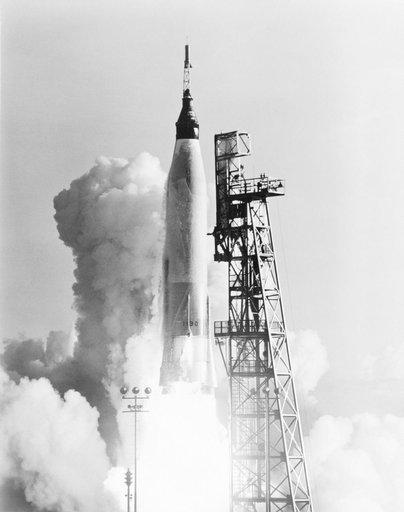 LIFTOFF - "SIGMA " 7" - LIFTOFF - MERCURY-ATLAS (MA)-8 - CAPE