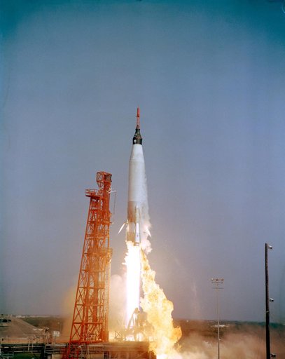 LIFTOFF - MERCURY-ATLAS (MA)-9 - CAPE