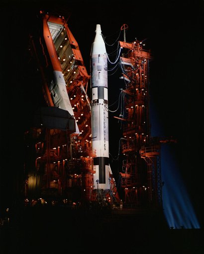 GEMINI-TITAN (GT) (LOWERED) - LAUNCH VEHICLE - UMBILICAL TESTS -  PAD 19 - CAPE