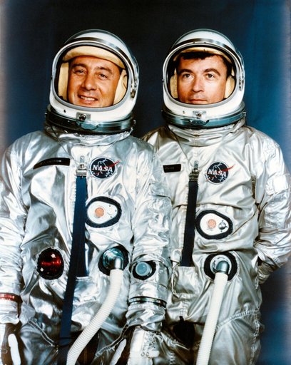 GEMINI-TITAN (GT)-3 PRIME CREW - SPACESUITS