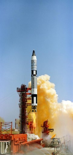 LIFTOFF - GEMINI-TITAN (GT)-4 - CAPE