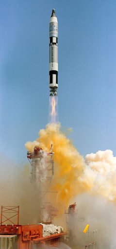 LIFTOFF - GEMINI-TITAN (GT)-4 - CAPE