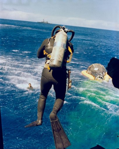 GEMINI-TITAN (GT)-5 - RECOVERY - FROGMAN - ATLANTIC