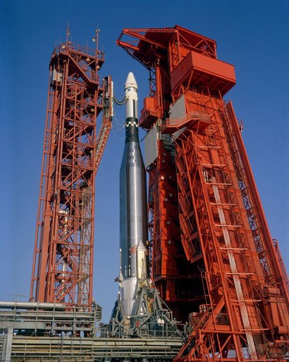 ATLAS/AGENA - ON PAD - CAPE