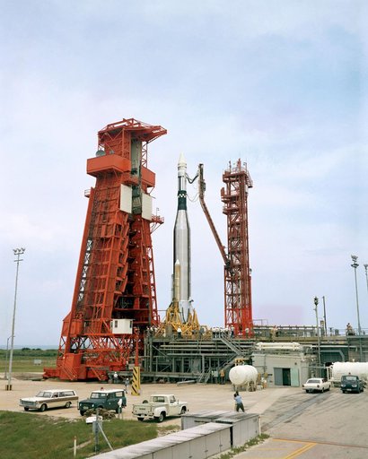 GEMINI-TITAN (GT)-10 - ON PAD - ATLAS/AGENA - PRELAUNCH - CAPE
