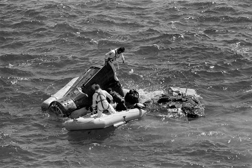 FROGMEN - GEMINI-TITAN (GT)-XI - RECOVERY - ATLANTIC