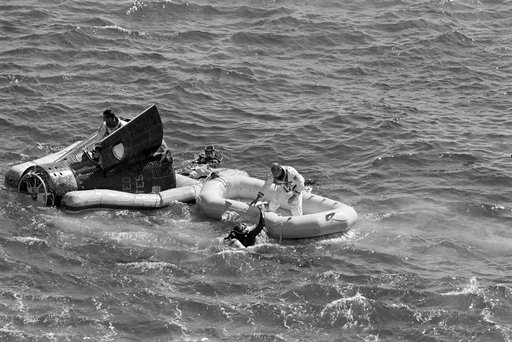 FROGMEN - GEMINI-TITAN (GT)-XI - RECOVERY - ATLANTIC