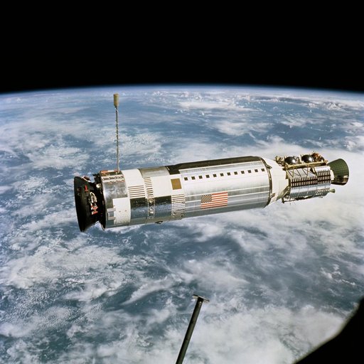 GEMINI-TITAN (GT)-12 - EARTH SKY - AGENA RENDEZVOUS - OUTER SPACE