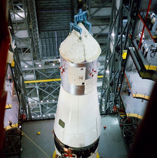 APOLLO SPACECRAFT 017 - VERTICAL ASSEMBLY BLDG. (VAB) - KSC