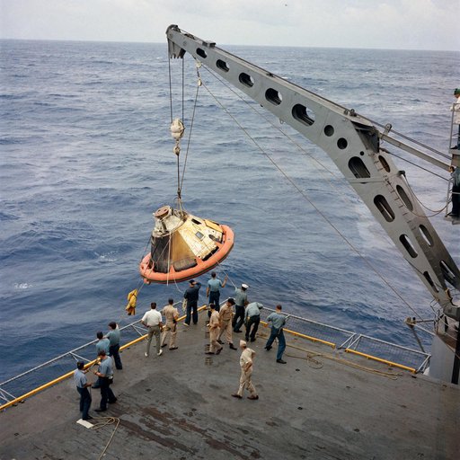 Recovery - Apollo Spacecraft (S/C)-017