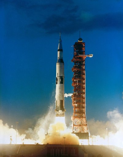 Apollo 4 liftoff