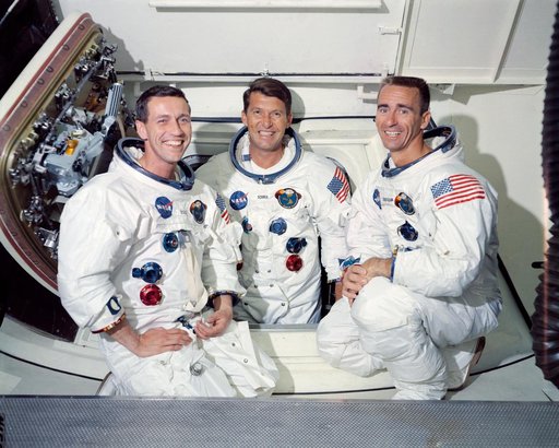 PORTRAIT - APOLLO 7 - PRIME CREW - KSC