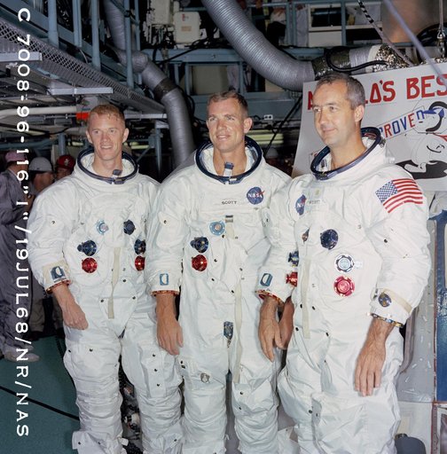 Apollo 9 - Prime Crew - Apollo Command Module (CM)-103 - Post-Test