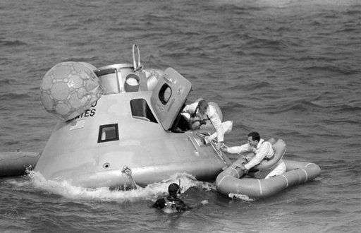 Crew Training - Apollo IX (Egress) - Gulf