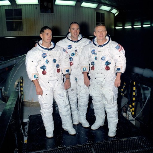 Apollo 8 Prime Crew - Gondola for Centrifuge Training - MSC