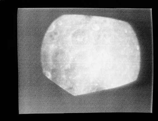 View of the earth transmitted during live televition transmission Apollo 8