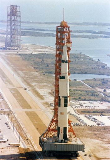 Prelaunch - Apollo 10 (rollout)