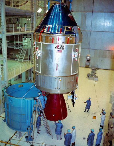 Apollo 11 mating images - MSC
