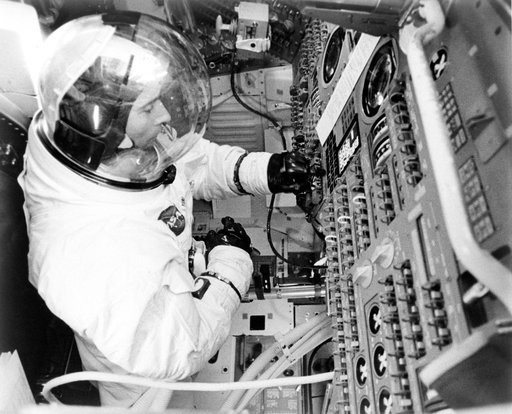 Crew Training - Apollo X (Apollo Mission Simulator [AMS]) - KSC