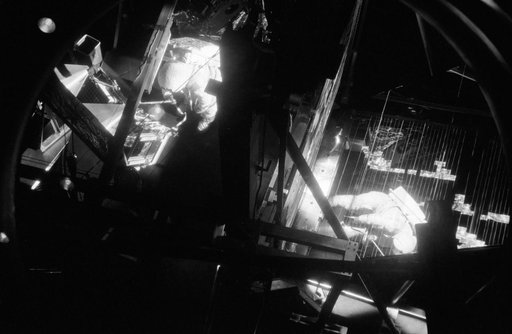 Astronaut Neil Armstrong during thermovacuum training