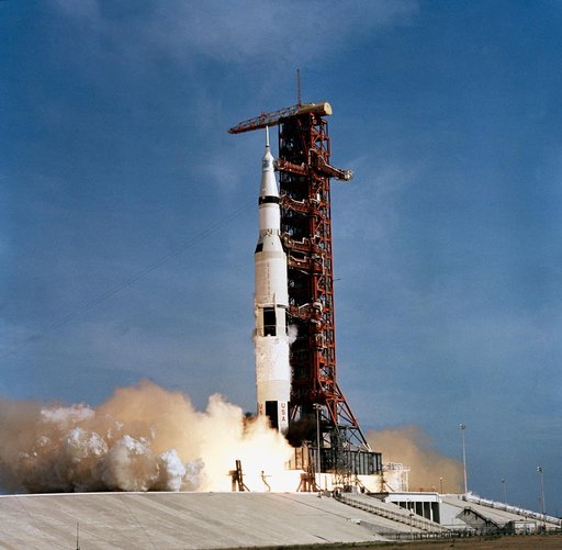APOLLO XI - LAUNCH - PAD 39A - KSC