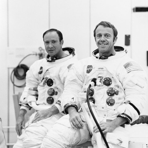 ALTITUDE TESTS - ASTRONAUTS SHEPARD AND MITCHELL - KSC