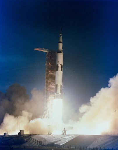 Launch - Apollo 14 Lunar Landing Mission - KSC