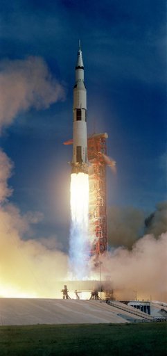 Launch - Apollo XV Space Vehicle - KSC