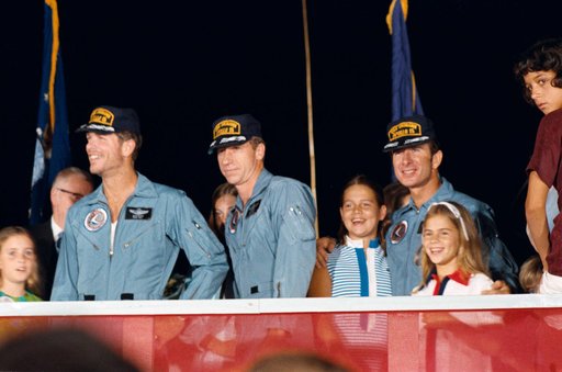 Apollo 15 Crew - Welcome on Arrival - Ellington AFB (EAFB), TX
