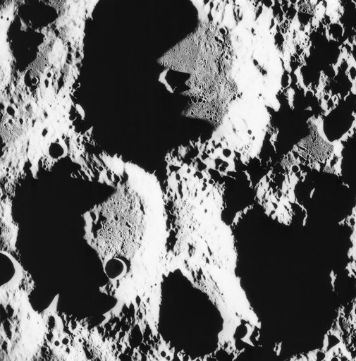 Crater Paracelsus - Lunar Farside - Apollo XV