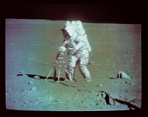 Apollo XVI - TV Transmission (Poor Quality)