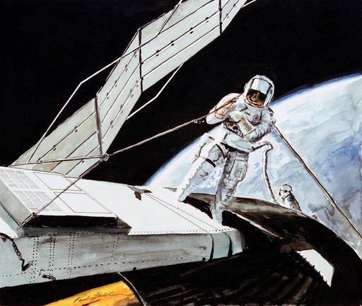 ASTRONAUT CHARLE CONRAD - SKYLAB II (M-114)