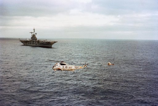 SKYLAB (SL)-2 - RECOVERY OPERATIONS - PACIFIC OCEAN