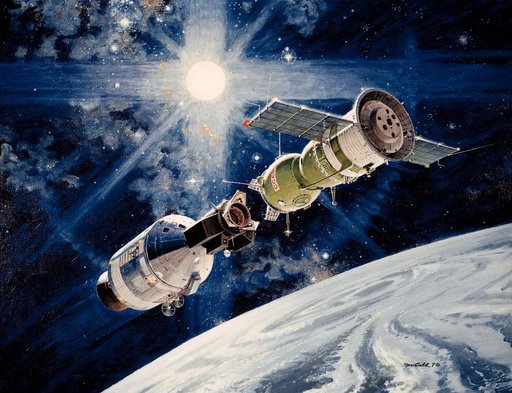 APOLLO-SOYUZ TEST PROJECT (ASTP) (DOCKING) - ART CONCEPT