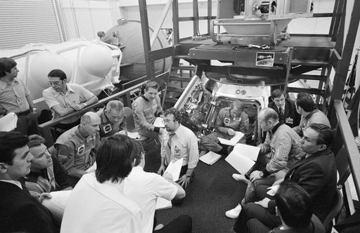 Simulations- ASTP   Command Module