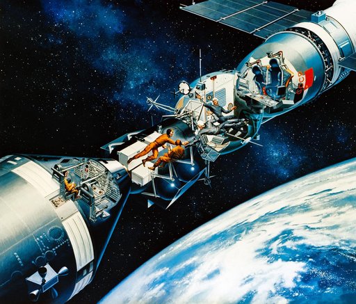 ART CONCEPTS - APOLLO-SOYUZ TEST PROJECT (ASTP)