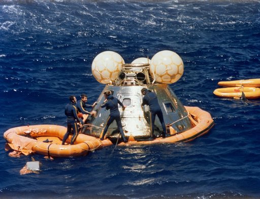 RECOVERY - APOLLO-SOYUZ TEST PROJECT (ASTP) - HAWAII