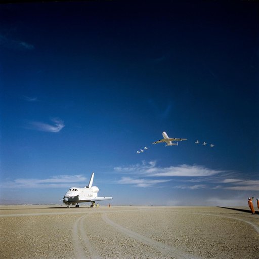 Third (3rd) "Free Flight" - Shuttle Orbiter 101 Spacecraft - Dryden Flight Research Center (DFRC), CA