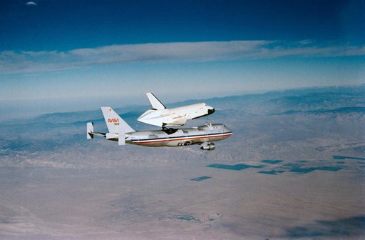 third "free flight" of Shuttle Orbiter 101 Spacecraft