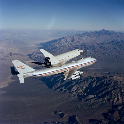 Approach & Landing Test (ALT) - Shuttle Free-Flight (FF)-4 Tail Cone Off